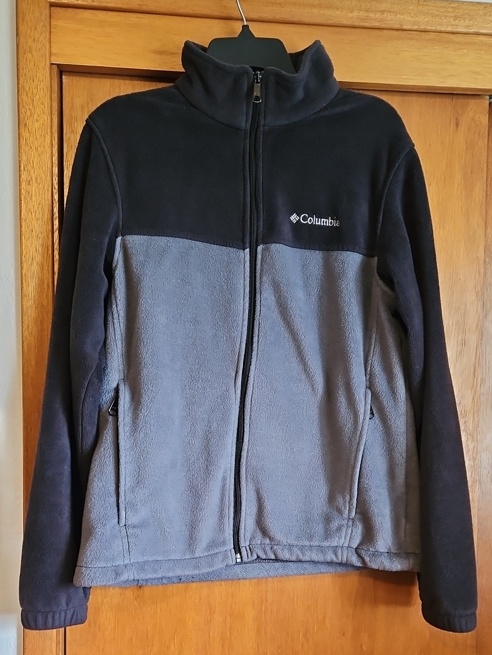 Men's Columbia Fleece Jacket Sz Med